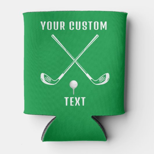 Gepersonaliseerde Golf Pun Blikjeskoeler (Voorkant)
