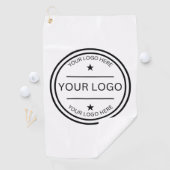 Gepersonaliseerde golf uw Logo hier Golfhanddoek (Insitu)