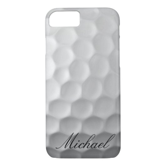 Gepersonaliseerde golfbal kuiltjes textuur patroon Case-Mate iPhone case (Achterkant)