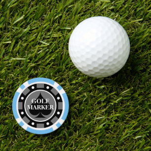 Gepersonaliseerde golfbal marker poker chips