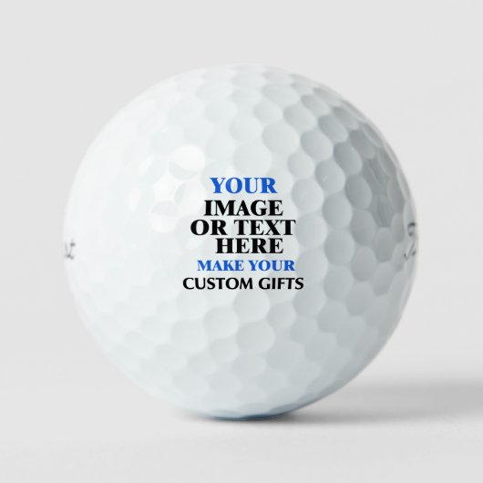 Gepersonaliseerde golfballen | Titellijst (Voorkant)