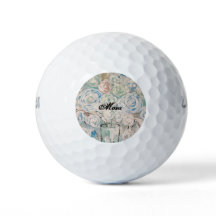 Gepersonaliseerde golfballen voor haar.