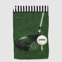 Gepersonaliseerde Golfer Gift Golf Handdoek