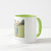 Gepersonaliseerde  Golfer's Combo Mok (Voorkant rechts)