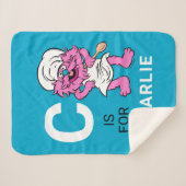 Gepersonaliseerde gonger sherpa deken (Voorkant (horizontaal))