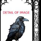 Gepersonaliseerde Gothic Raven Notitieboek