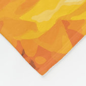 Gepersonaliseerde gouden chrysant deken (Hoek)