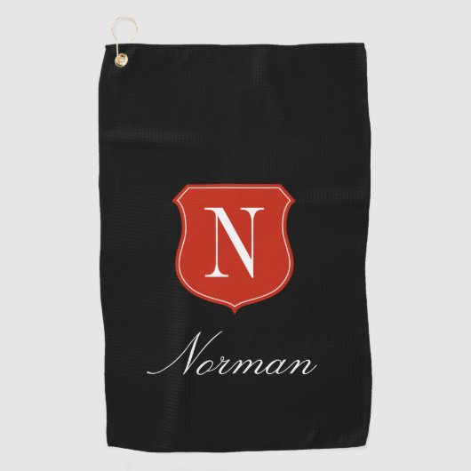 Gepersonaliseerde gouden handdoek cadeau met stijl (Voorkant)