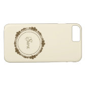 Gepersonaliseerde gouden iPhone-hoesje Case-Mate iPhone Case (Achterkant (Horizontaal))