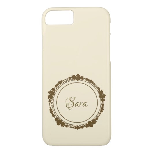 Gepersonaliseerde gouden iPhone-hoesje Case-Mate iPhone Case (Achterkant)