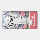 Gepersonaliseerde Grace On Grace Christelijke vrou Bureaumat (Keyboard & Muis)