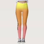 gepersonaliseerde gradiënt leggings (Voorkant)