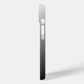 Gepersonaliseerde gradiënt ombre zwart tinten van  Case-Mate iPhone case (Achterkant / Links)