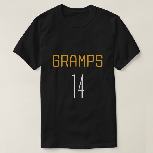 Gepersonaliseerde Gramps T-shirt (Design voorkant)
