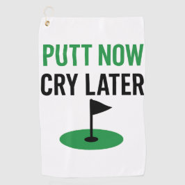 Gepersonaliseerde Grappige Golf Handdoek Voor Vrie