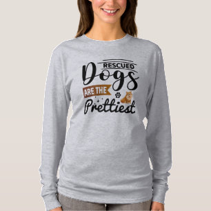 Gepersonaliseerde Grappige Hond Quote Design T-shirt