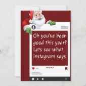 Gepersonaliseerde grappige kerstkaart (Voorkant)