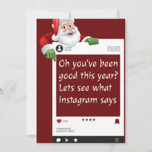 Gepersonaliseerde grappige kerstkaart