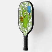 Gepersonaliseerde grappige pickleball paddle met a (Links)