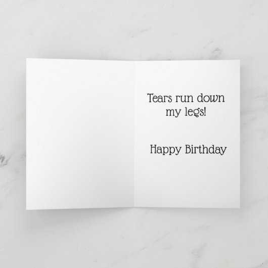 Gepersonaliseerde Grappige Veroudering Het krijgen Kaart (Binnen)