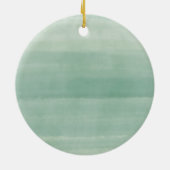 Gepersonaliseerde Greenery Kerstmis als grootouder Keramisch Ornament (Achterkant)