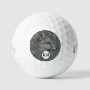 Gepersonaliseerde Grey Fox Callaway golfballen