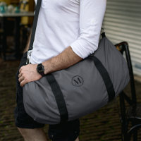 Gepersonaliseerde Grijs Zwart Monogram Sport of Re