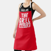 Gepersonaliseerde Grill Master Chef Schort met Cus (Insitu)