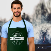 Gepersonaliseerde Grill Master Mannen Schort