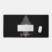 Gepersonaliseerde grillige Ram Siermandala Bureaumat (Keyboard & Muis)