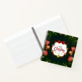 Gepersonaliseerde groene kerst | Guestbook Notitieboek (Binnen)