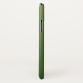 Gepersonaliseerde groene ombre Case-Mate iPhone case (Achterkant / rechts)
