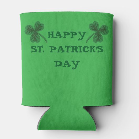 Gepersonaliseerde groene St. Patrick's Day Cooler (Achterkant)