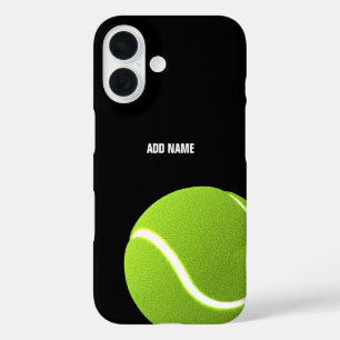 Gepersonaliseerde Groene Tennis Ball iPhone 16 Hoesje
