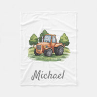 Gepersonaliseerde Groene Waterverf Tractor
