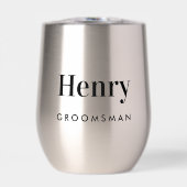 Gepersonaliseerde Groomsman Bruiloft (Voorkant)
