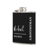 Gepersonaliseerde Groomsmannen Voorstel Gift Hip F Heupfles (Links)