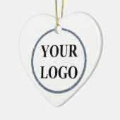 Gepersonaliseerde Grootvader Gifts Sjabloon ADD LO Keramisch Ornament (Links)