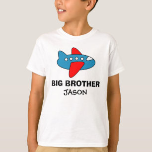 Gepersonaliseerde grote broert-shirt voor jongens t-shirt