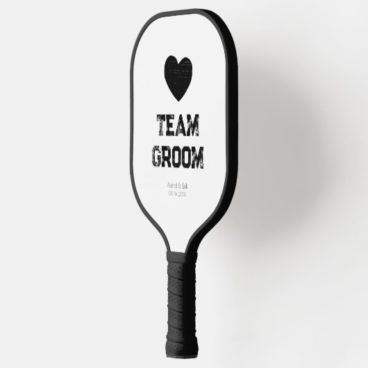 Gepersonaliseerde grote hart Pickleball Paddle (Links)