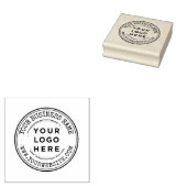 Gepersonaliseerde grunge business logo 	rubberstempel (Gestempeld)