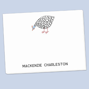 Gepersonaliseerde Guinea Fowl Post-it Notes