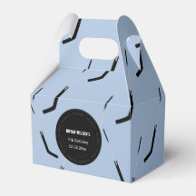 Gepersonaliseerde gunst box Ice Hockey thema