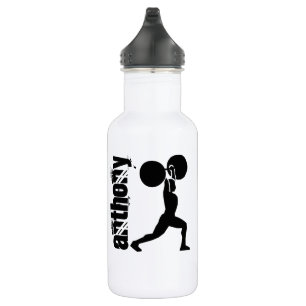 Gepersonaliseerde gym bodybuilder waterfles