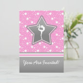 Gepersonaliseerde gymnastiek onder de sterren in r kaart (Staand voorkant)