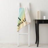 Gepersonaliseerde Gymnastiek Regenboog Gradient Sherpa Deken (In situ)