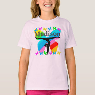  GEPERSONALISEERDE GYMNASTIEK REGENBOOG T SHIRT