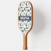 Gepersonaliseerde haaien Pickleball Paddle - Beach (Links)