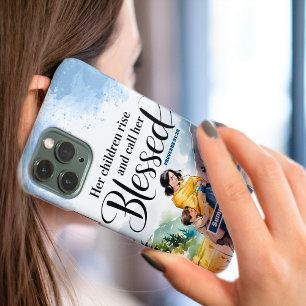 Gepersonaliseerde Haar Kinderen Stijgen Christelij iPhone 16 Pro Max Hoesje