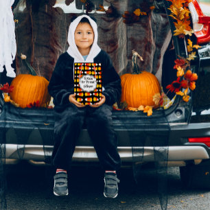 Gepersonaliseerde Halloween Candy Corn Trick or tr Medium Cadeauzakje